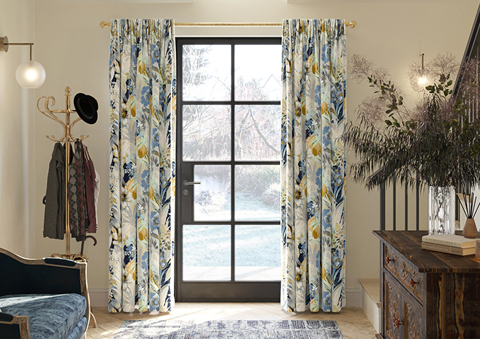 Bali, Navy - Made to Measure Curtains - Image 3